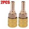 8mm Car Tire Valve Clip Solid Brass Nozzle Clamp Inflation Pump Adapter Air Chuck Inflator Quick Connector Tire Accessories 2pcs
