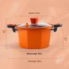 AISHIQI Double Handle Vacuum Iron Stew Pot