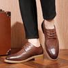 Mode mode luxe heren leren schoenen bruiloft Zakelijke kledingschoen voor jonge man Nachtclubs Gesneden schoenen ghn