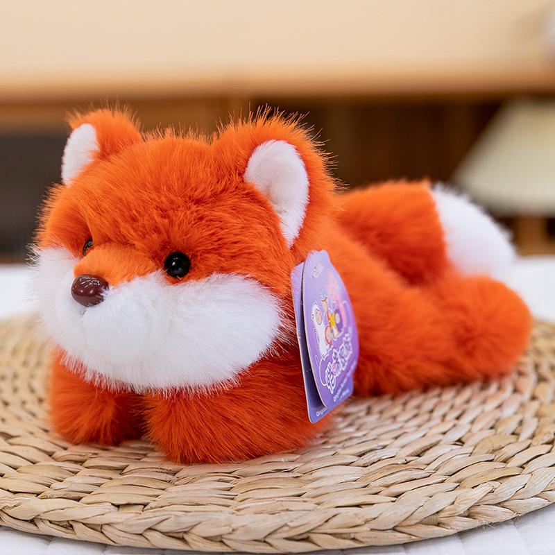 Cartoon Capybara Plush Toys West Highland Dog Home Panda Ornaments Car Fox Ornaments Office Sloth