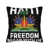 Pillow Case Haiti FlagCountry Map Soft Pillow Cover For Sofa Home Decoration Fashion Pillowcases