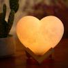 Portable Love Heart Lights 16Colors Adjustable USB Bedside Touch Table Lamp Rechargeable Mini Night Light For Home Bedroom Decor