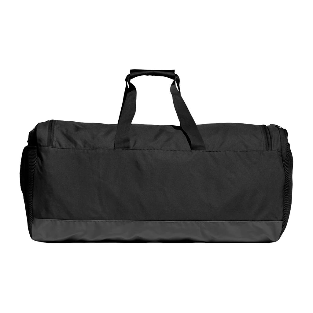 New Adidas Polyester Handbag Shoulder Bag Crossbody Bag Gym Bag Large Size Unisex Black HT4747