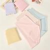 Women's High Waist Antibacterial Pure Cotton Triangle Briefs - 80s Long Staple Cotton Tummy Control