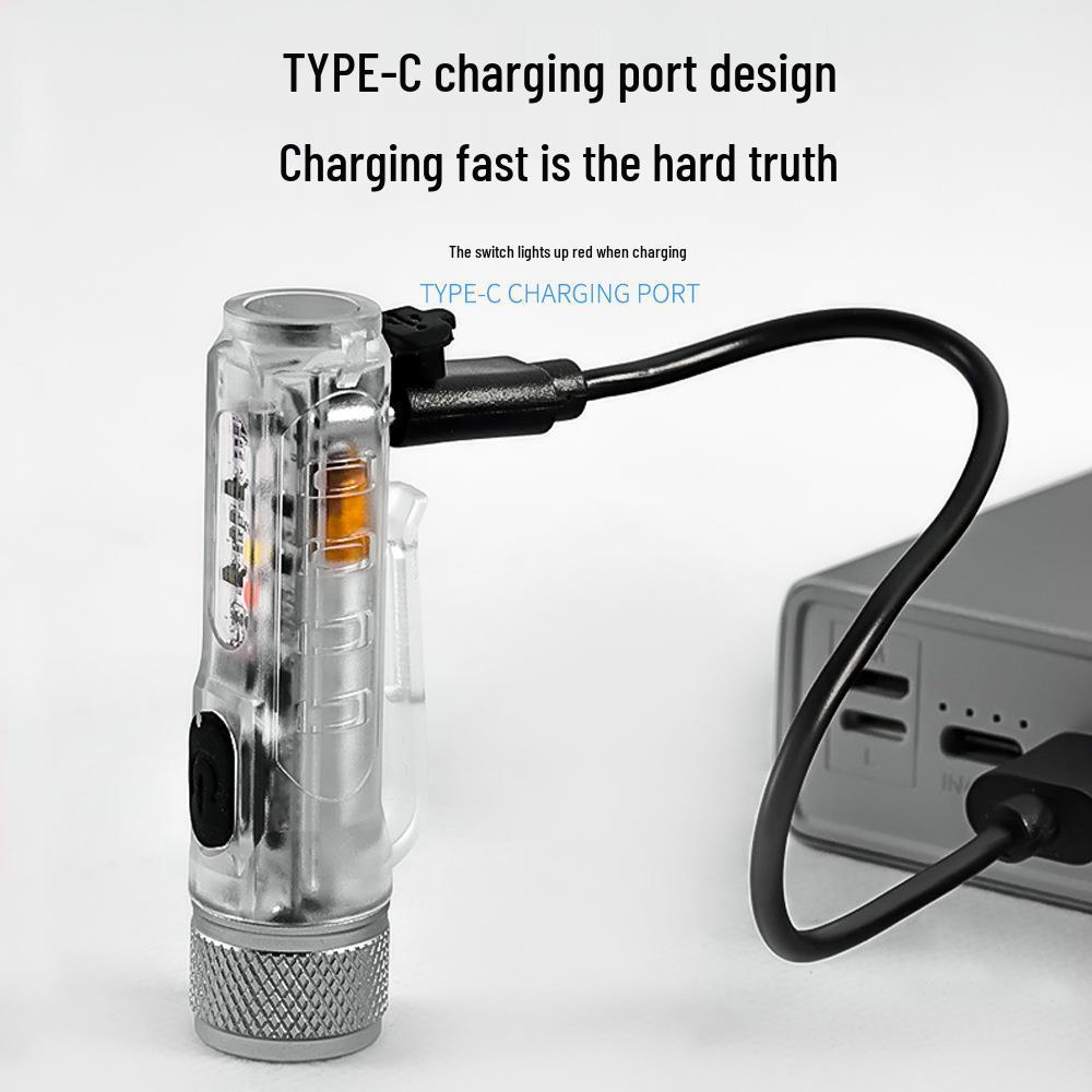 USB Rechargeable Mini Camping Lantern S11 - Magnetic Strong Light Flashlight