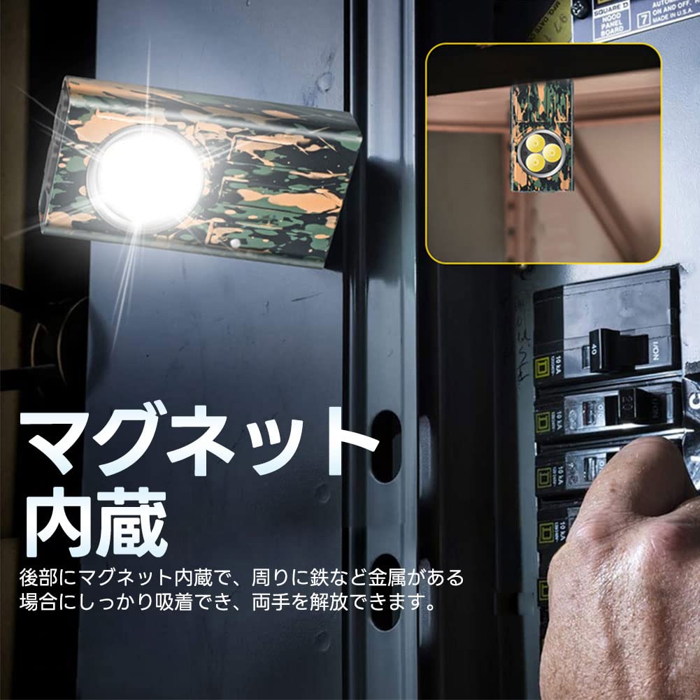 Key Light Mini LED USB Handheld and LED Mini Magnetic Magnetic Adsorption Flashlight, Compact, Rechargeable, Flashlight, Ultra-Small Lightweight,
