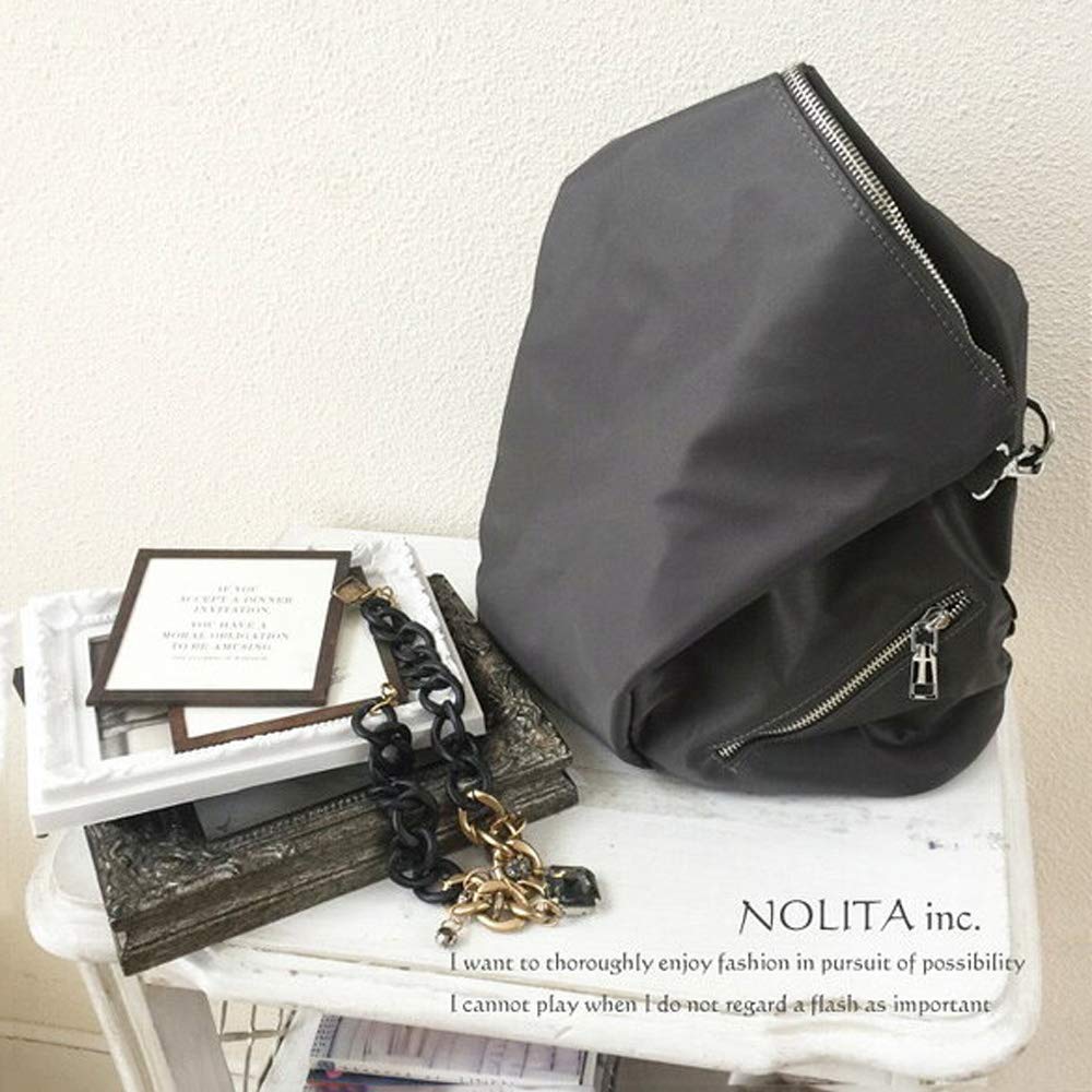 Nolita Fee Stein Rucksack 802-glay Damen Grau Mittel