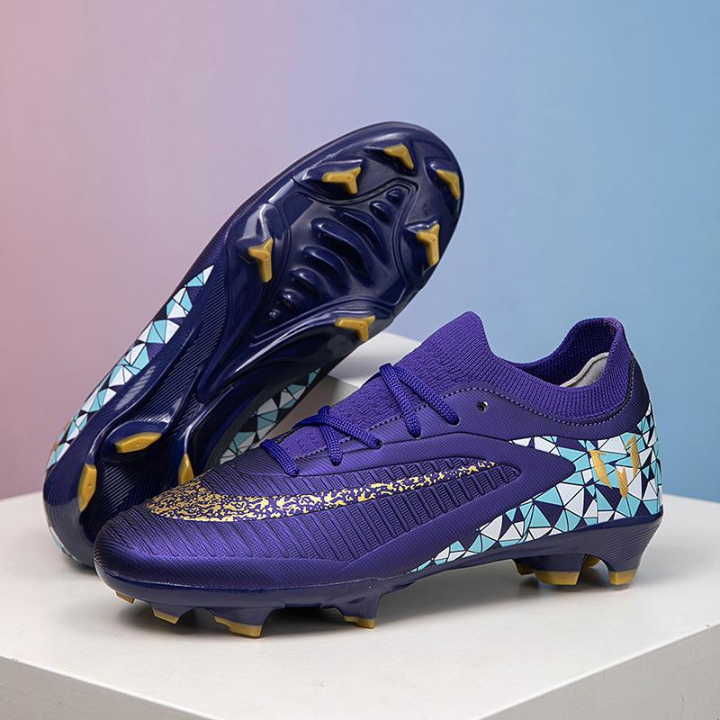 New Children'S Football Shoes Non-Slip And Wear-Resistant Spikes Competition Training Shoes Youth Student Sports Football Shoes