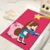 1Pc Rainbow Dreams Rug, Office Carpet Indoor Outdoor Doormat, Non-Slip, Comfortable, Living, Christmas Halloween, Xmas Gift N1105