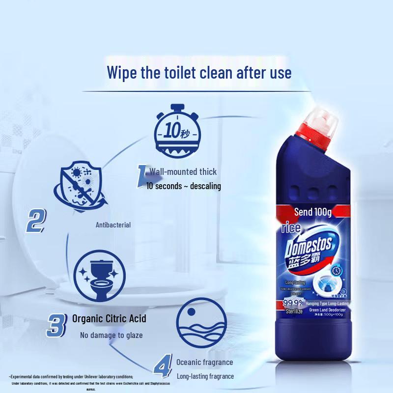 Domestos Long-lasting Toilet Cleaner Gel