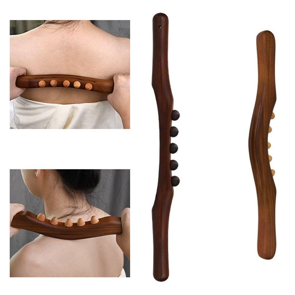 

Relax Self-Massager Handheld Wooden Gua Sha Massage Stick Massage Tool Massager