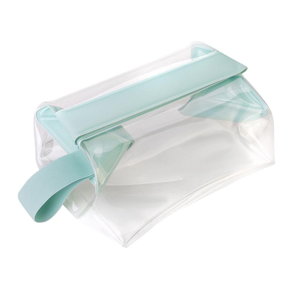 

Clear Toiletry Bags with Magnetic Closure PVC Makeup Bag Leak-proof Large Capacity Cosmetic Pouch for Women Men Traveling