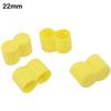 Silicone Pads Round Bottom Furniture Feet Double Tube Feet Covers Chair Leg Caps Plastic Pipe Cover