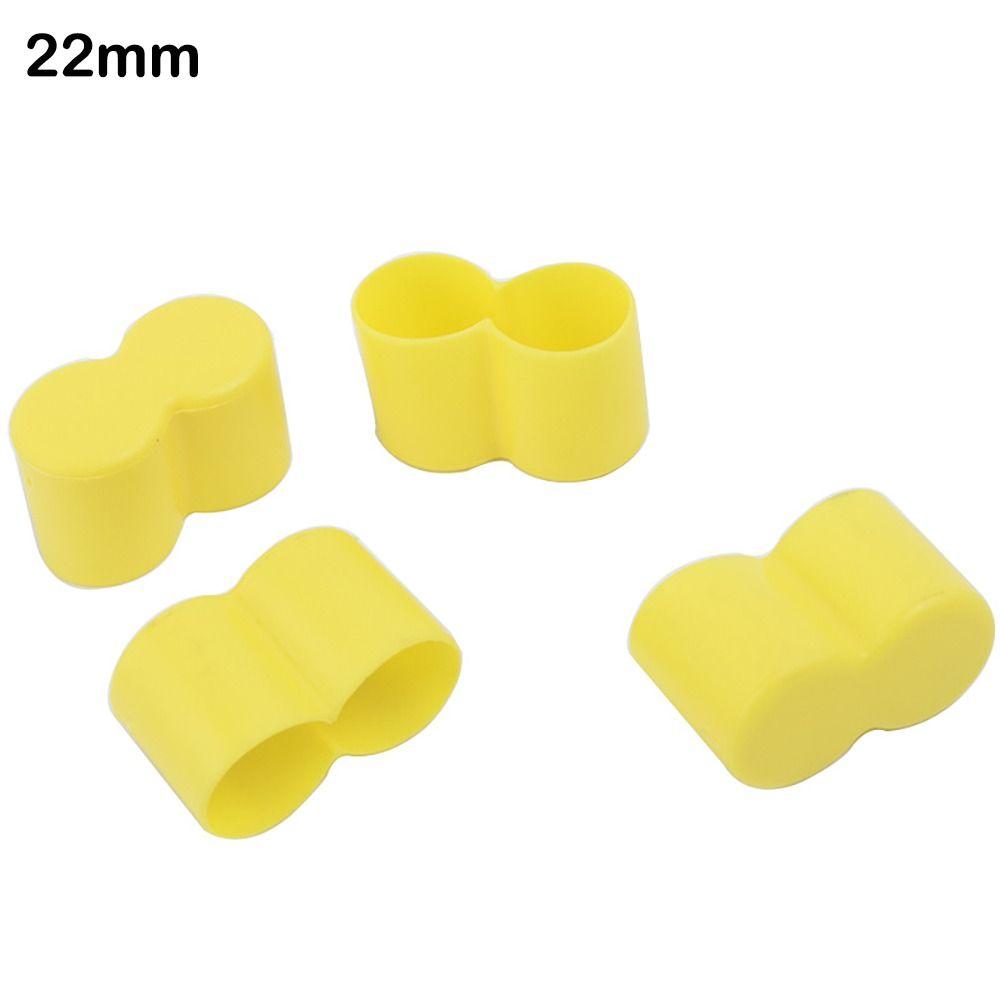 Silicone Pads Round Bottom Furniture Feet Double Tube Feet Covers Chair Leg Caps Plastic Pipe Cover