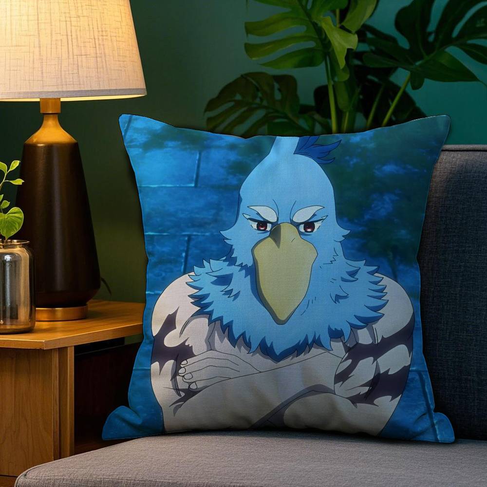 

Шангри-Ла F-FrontierS Аниме Наволочка Противопылевой Клещ Наволочка Невидимая молния шелковистый короткий плюш Чехол на подушку для дивана 12x12Inch