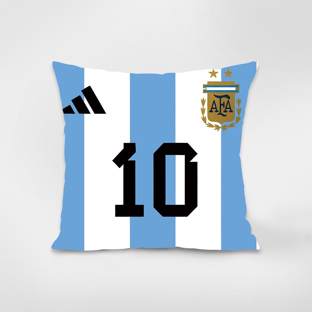 

Champions Star Dual-Use Cushion Blanket: Messi, Ronaldo & Mbappé 35X35cm Cover Only