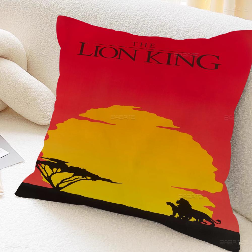 T-the L-lion-Kings Cushion Cover 30x50 Polyester Sofa Cushions Decorative Throw Pillows Home Decoration Pillowcover
