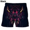 Sommer Mode 3D Druck Shorts Herren Lustige Persönlichkeit Hip-Hop Stil Strandhosen Shorts Herrenkleidung Badehosen Kurz