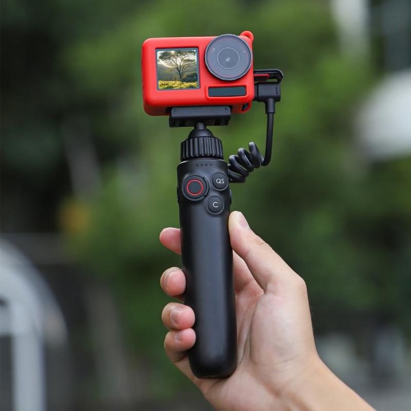 Durability Silicone Case For Action 5Pro Cameras, Easy Grip With Comfortable Lanyard Adventure Sport Camera Accessories