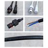 M12 IP67 Waterproof Cable Connector 2-8 Pin Male Female Plug With PVC Wire For Car Motorcycle LED Light Auto Accessories