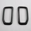 For Ford Everest Ranger T9  2024 ABS Carbon Front Dashboard AC Air Outlet Vent Frame Cover Trims Car Styling Accessories