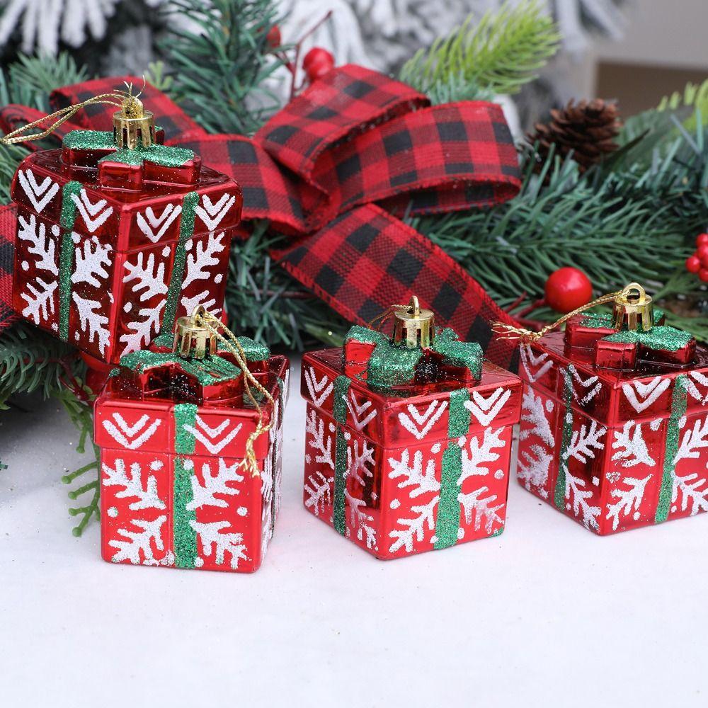 Mini Merry Christmas Decor Colorful Xmas Decorative Pendant  Christmas Party