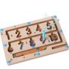 Wooden Magnetic Maze Toy: Number Recognition & Concentration Training for Kids 3+