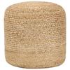 Day and Night - Day and Night Handmade Pouf 40x45 Cm Jute