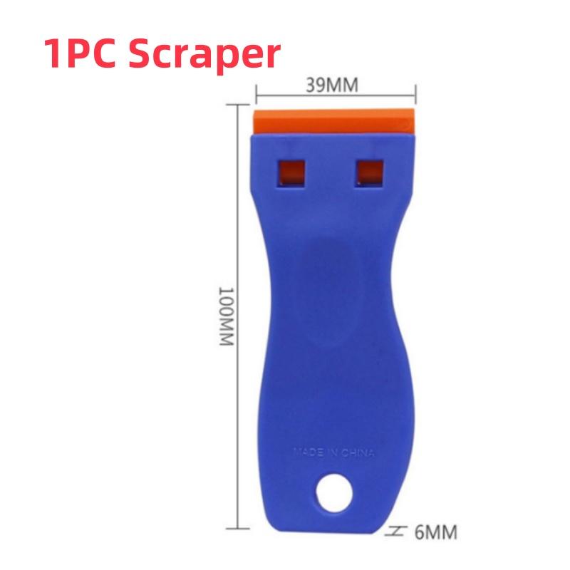 Glue Removal Scraper Multifunctional Plastic Glass Removal Cleaning Scraper Car Film Application Tool Kitchen Cleaning Shovel