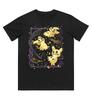 T-shirt en Coton Pur Imprimé Pokémon Mimikyu pour Hommes Femmes Printemps Été Nouvelle Collection Mode Manches Courtes