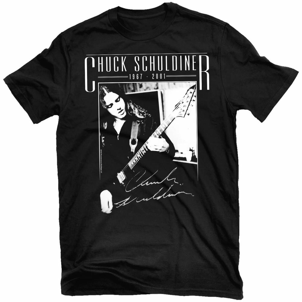 CHUCK SCHULDINER Tribute T-Shirt NEW! Relapse Records TS4183 Unisex T-Shirt XXXL