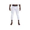Nike Pro Hypercool Letter Waistband Basketball Training Three-Quarter Compression Pants Men bottoms White 891835-100