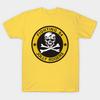 Men Black Print T-shirt Vf84 Jolly Rogers No-Cut Transfer Paper Print Cotton Tshirt