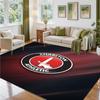 Charlton Athletic FC Design Crystal Velvet Rug Soft Decorative Mat for Bedroom Entrance