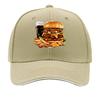 Adjustable Hat with Curved Brim  Outdoor Camping  Cap Wide Visor Fit for Driving Casual Wear ( Sandwich Baseball Cap