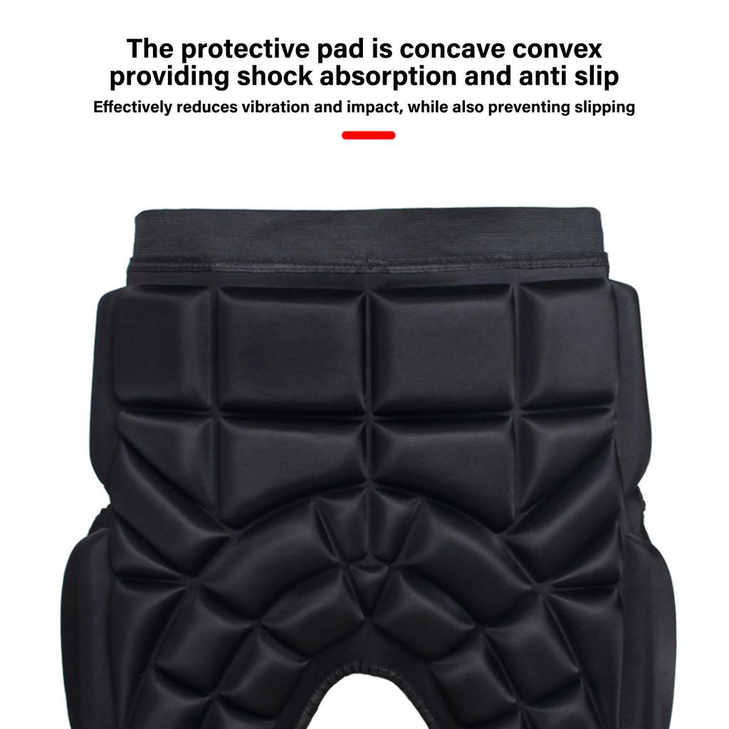 Skating Padded Protective Shorts Adjustable Breathable Protective Gear Guard Impact Pad for Cycling Roller Sports Skating