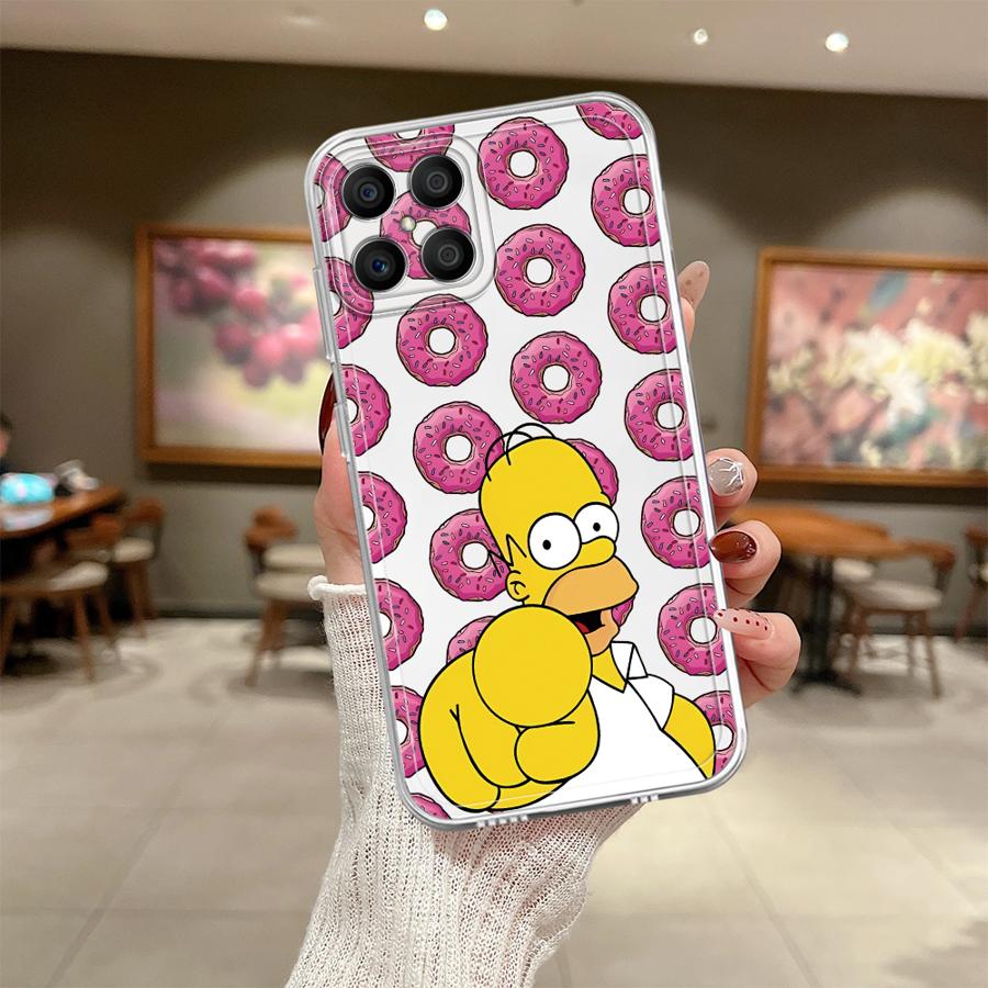 Милый Чехол The S-simpsons для Honor X9a X9b 90 Lite X8 X8b X8a X7b Мягкая Крышка для Телефона