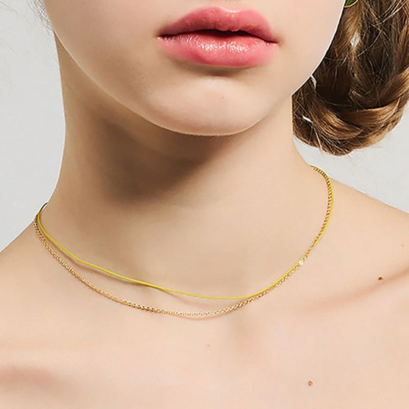 Dana Burton Lumiere String Layered Necklace
