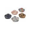 Yuraku-fu Small Flower Chopstick Rests, Made In Japan, Set of 5, 5 Patterns, Japanese Style Chopstick Holders, Mino Ware
