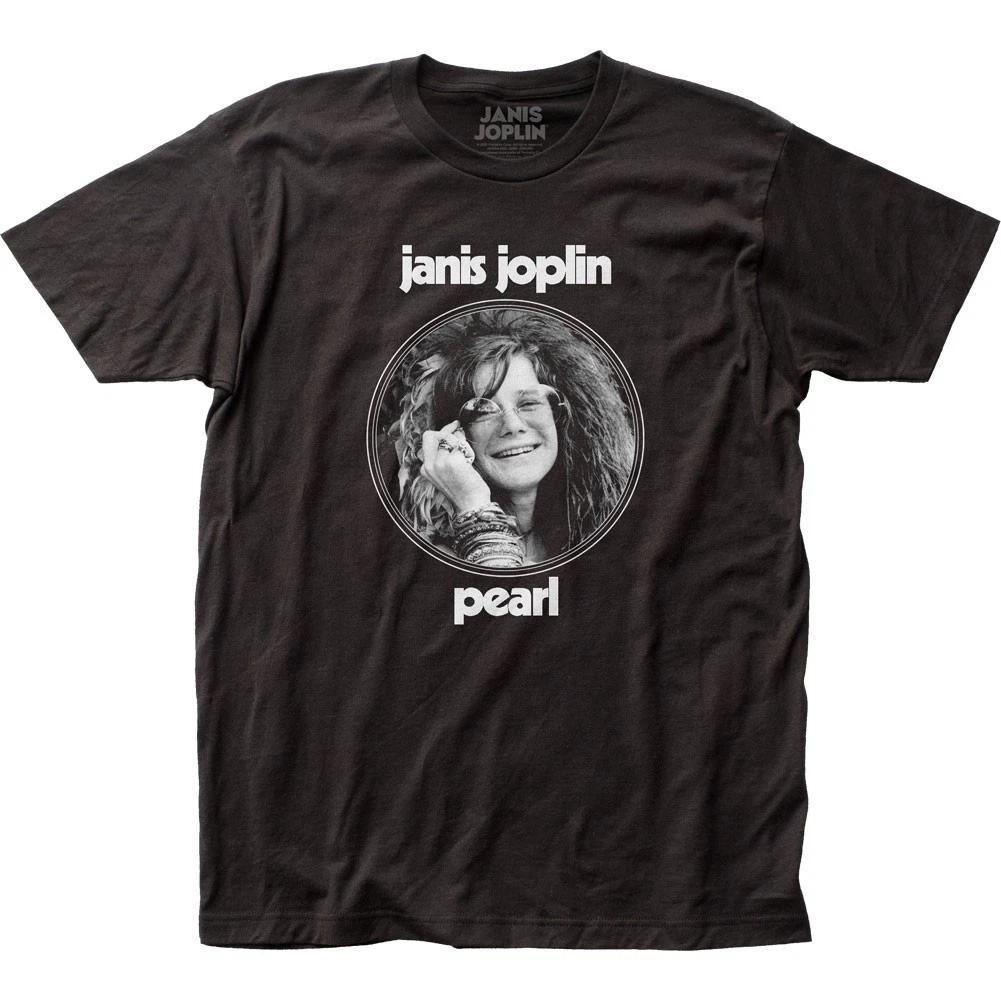 

Janis Joplin Pearl Mens T Shirt Music Classic Concert Rock Band Tee New Black 4XL