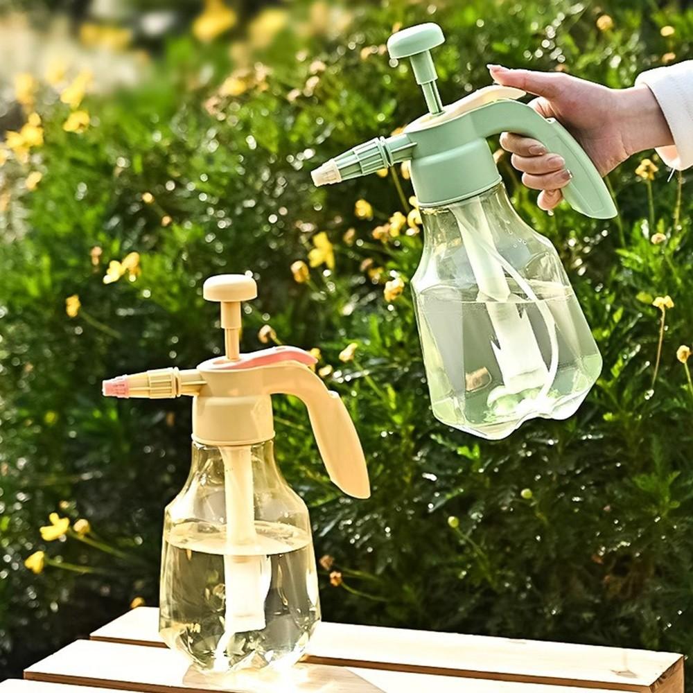 Plastic Watering Can Manual Air Pressure Spray Bottle Durable Disinfection Water Sprayer