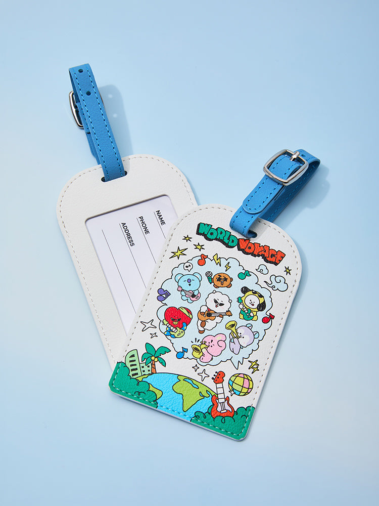 BT21 WORLD VOYAGE Luggage Tag