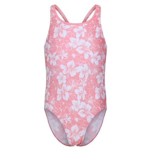 

Regatta Girls Katrisse Hibiscus One Piece Swimsuit 13 Years