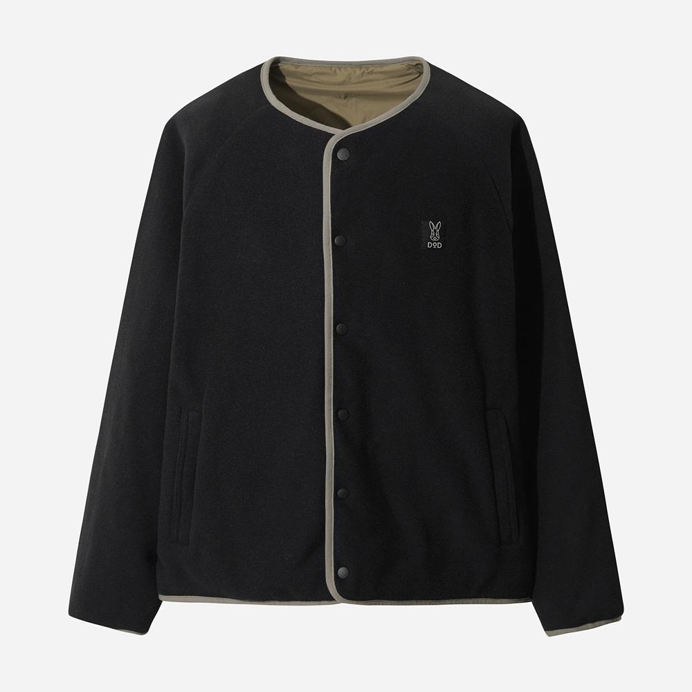 Dod Riverwave Reversible Quilted Jacket (Dark Beige)