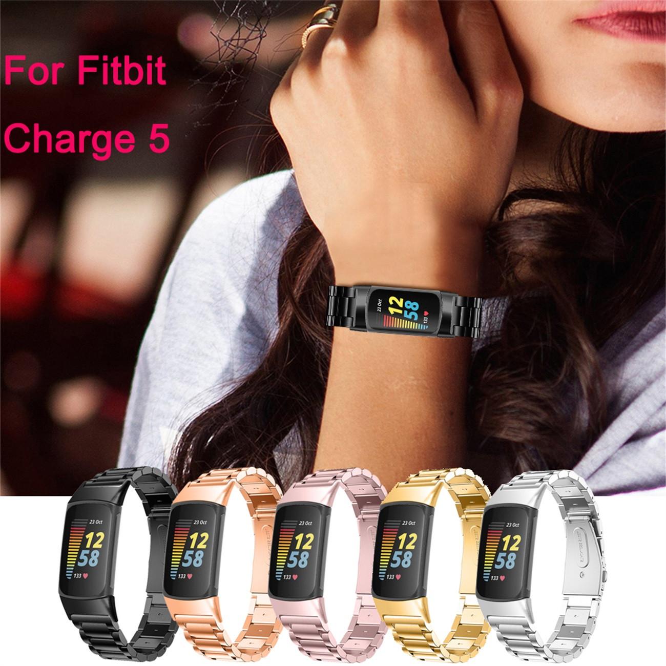 

Сменный браслет из нержавеющей стали с металлическим ремешком для часов For Charge 5