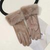Thermal Lined Female Touchscreen Gloves Thicken Cycling Warm Gloves  Party Events
