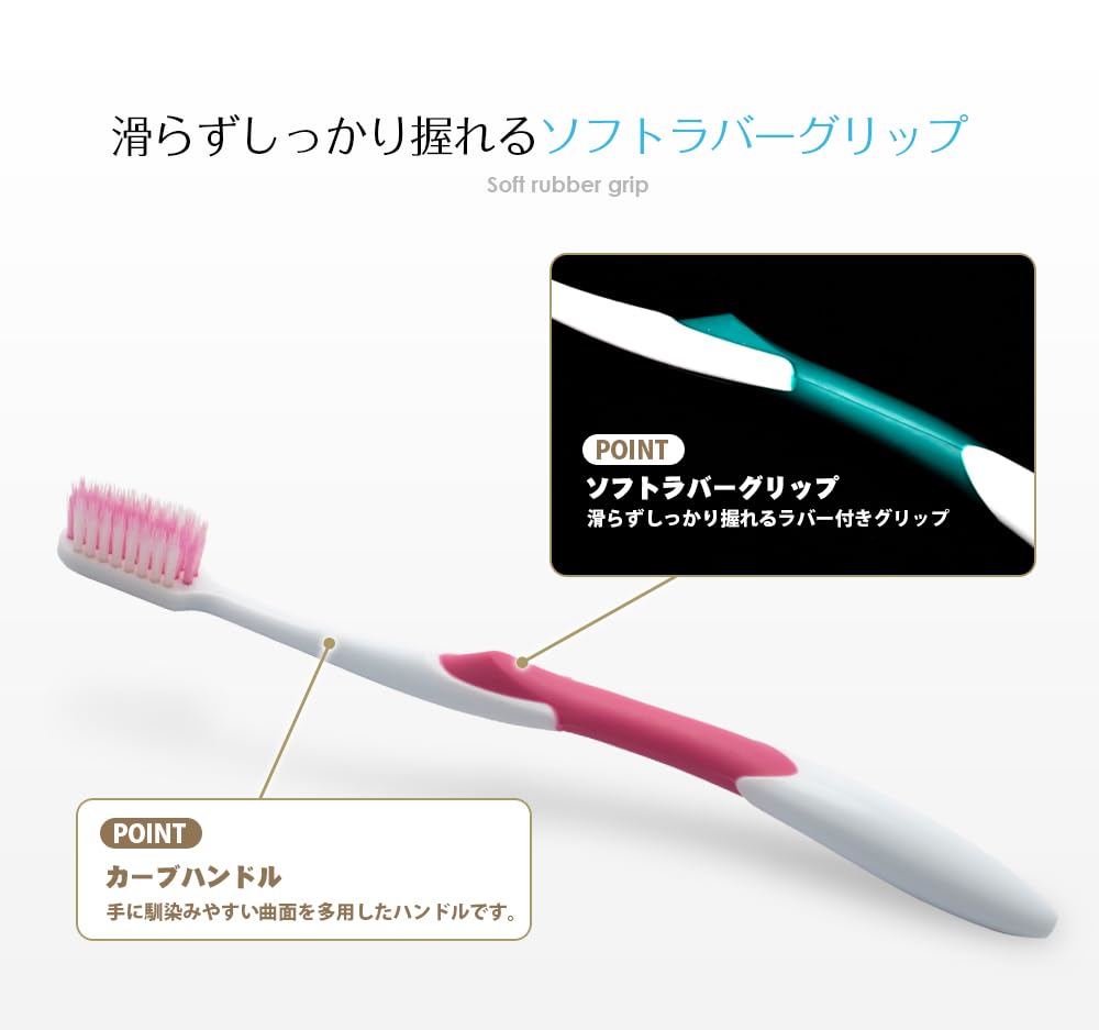 Gap Cleaning Set of 6 Dr. Beaver's Toothbrush, Regular, [UFC Supply] [Toothbrush] [Dr. Beaver] [Beaver Toothbrush]