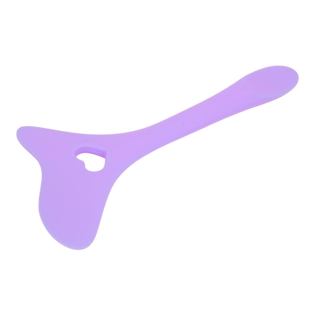 Eyeliner Stencil Professional Silicone Mascara Lipstick Drawing Aid Makeup Applicator Tool for Makeup Artist Purple