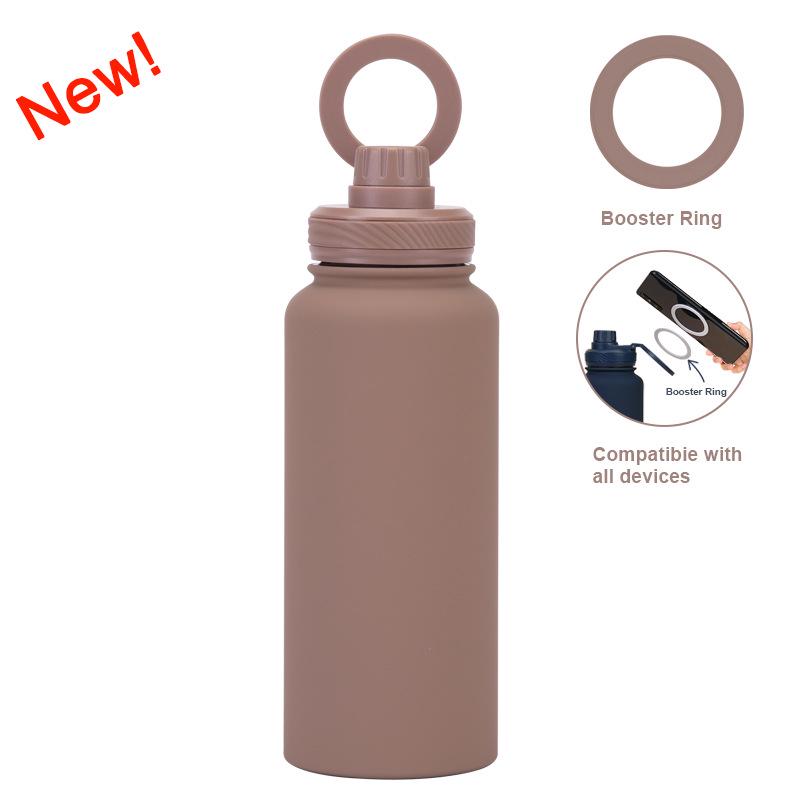 2026 Magnetic Mobile Phone Holder & 1L Stainless Steel Insulated Sports Water Bottle