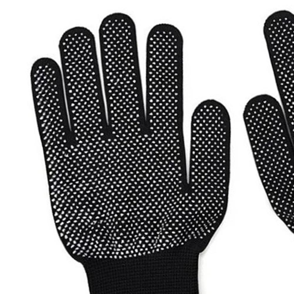 Professional Heat Proof Gloves Non-Slip Hair Styling Gloves Flat Iron Gloves Salon Use